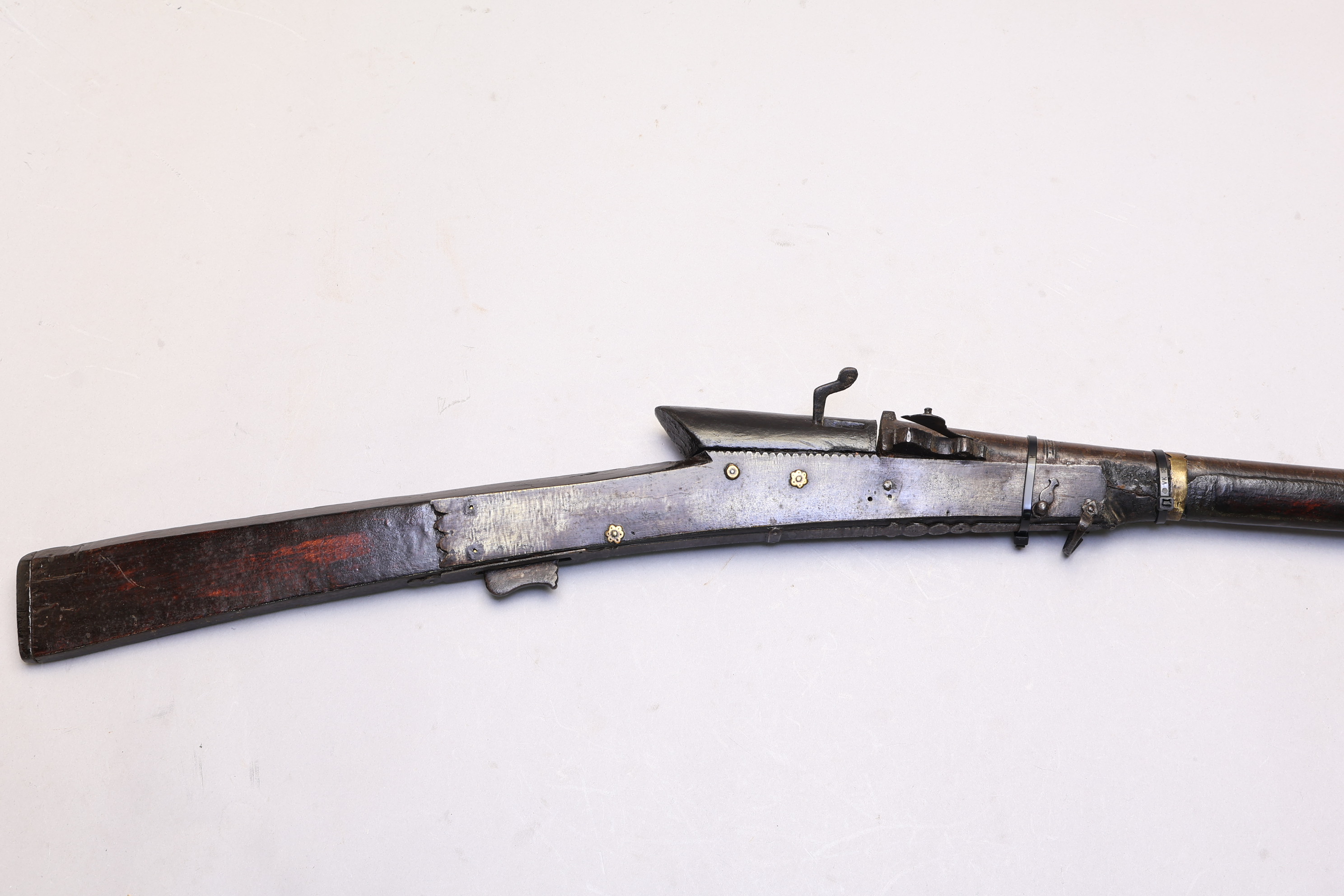 a .75 caliber Indian Matchlock Toradar-img-0