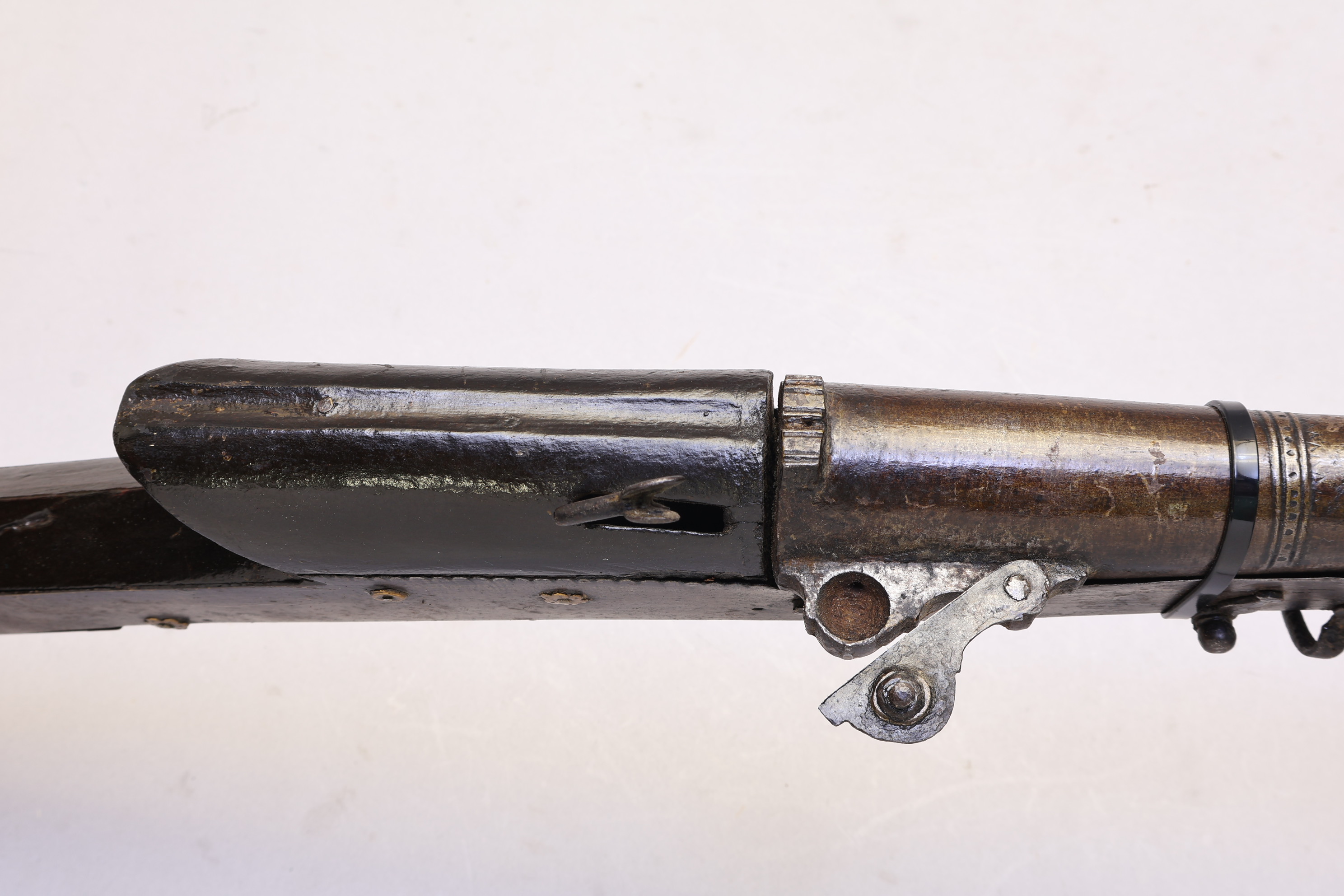 a .75 caliber Indian Matchlock Toradar-img-17