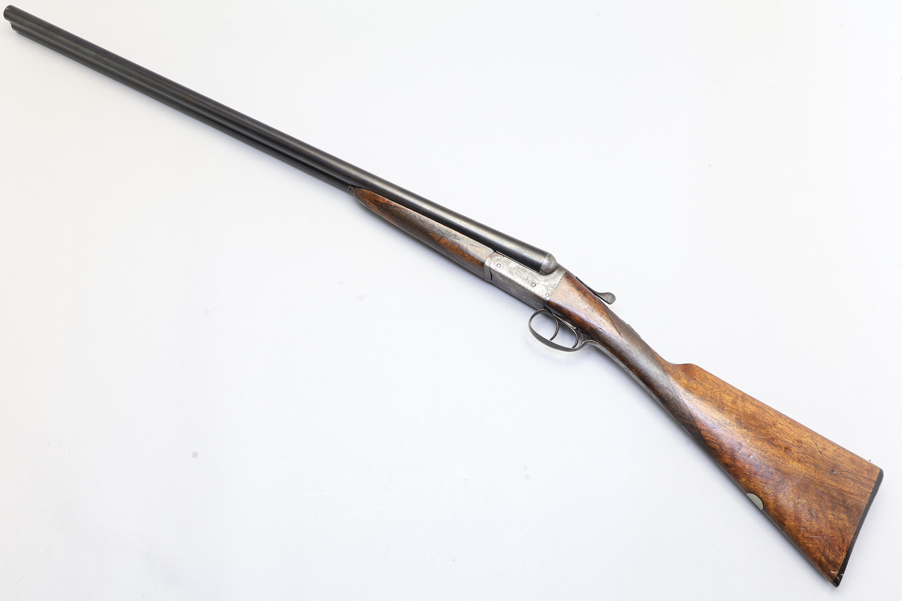 Hinton & Sons, Boxlock Non-Ejector, 12 Ga, 30" Damascus Barrels-img-5