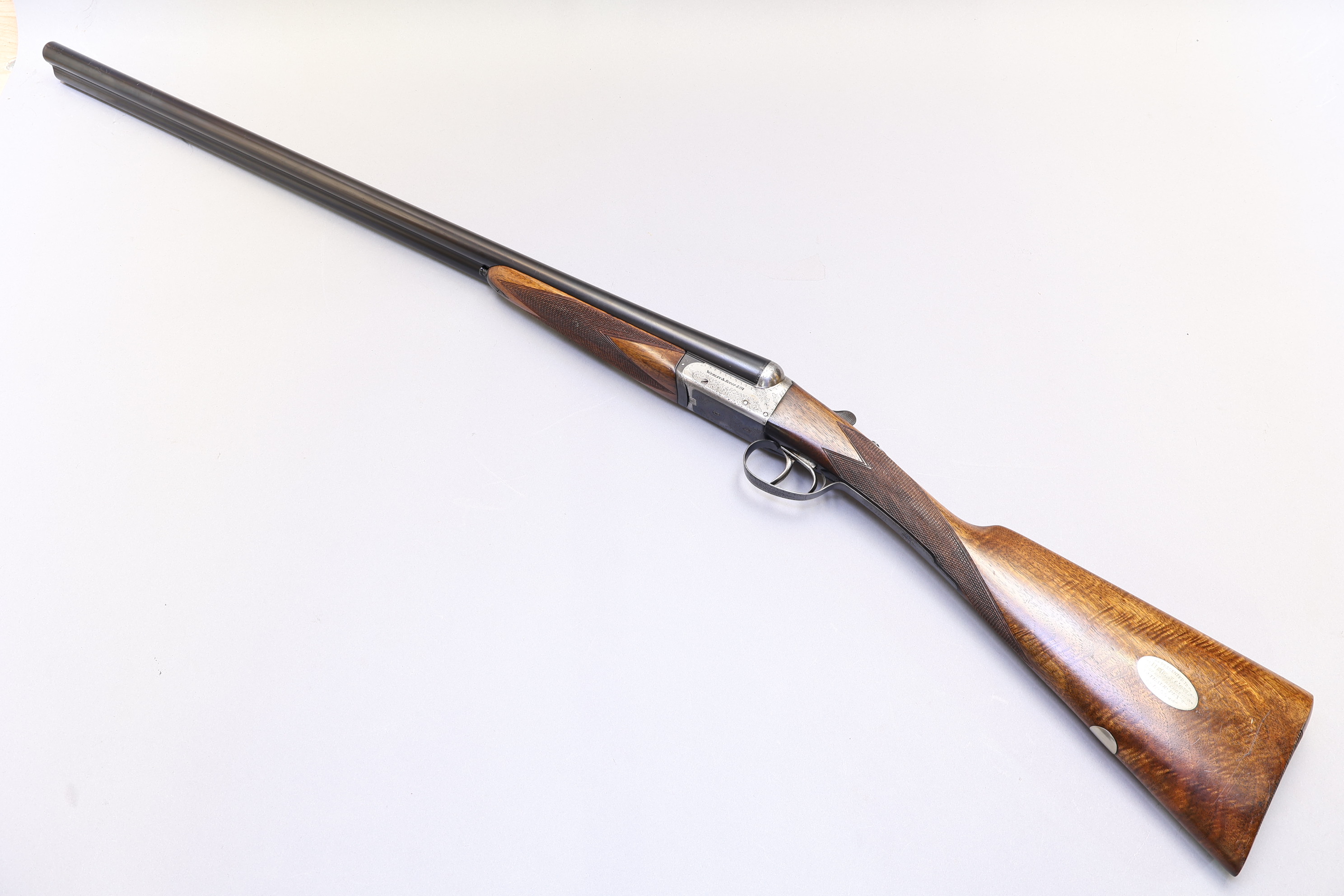 Webley & Scott Boxlock Ejector Presentation, 12 Ga, 30" Barrels-img-4