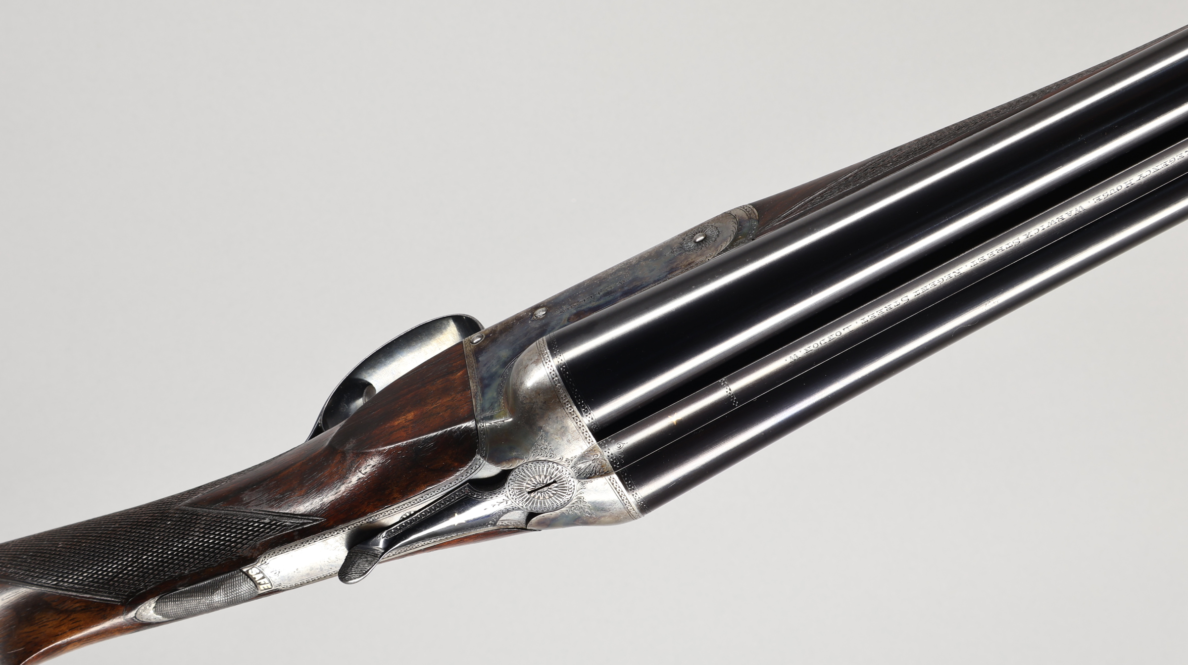 W.R. Leeson Boxlock Side by Side, 12 Ga, 30" Barrels-img-2