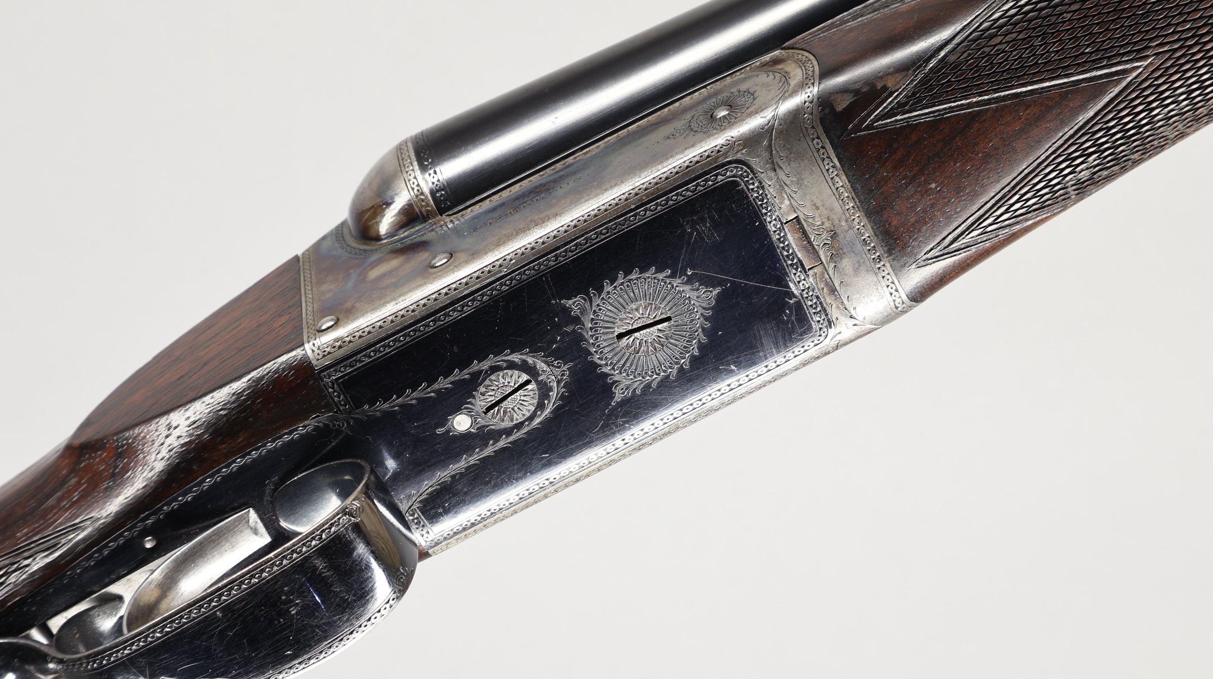 W.R. Leeson Boxlock Side by Side, 12 Ga, 30" Barrels-img-8