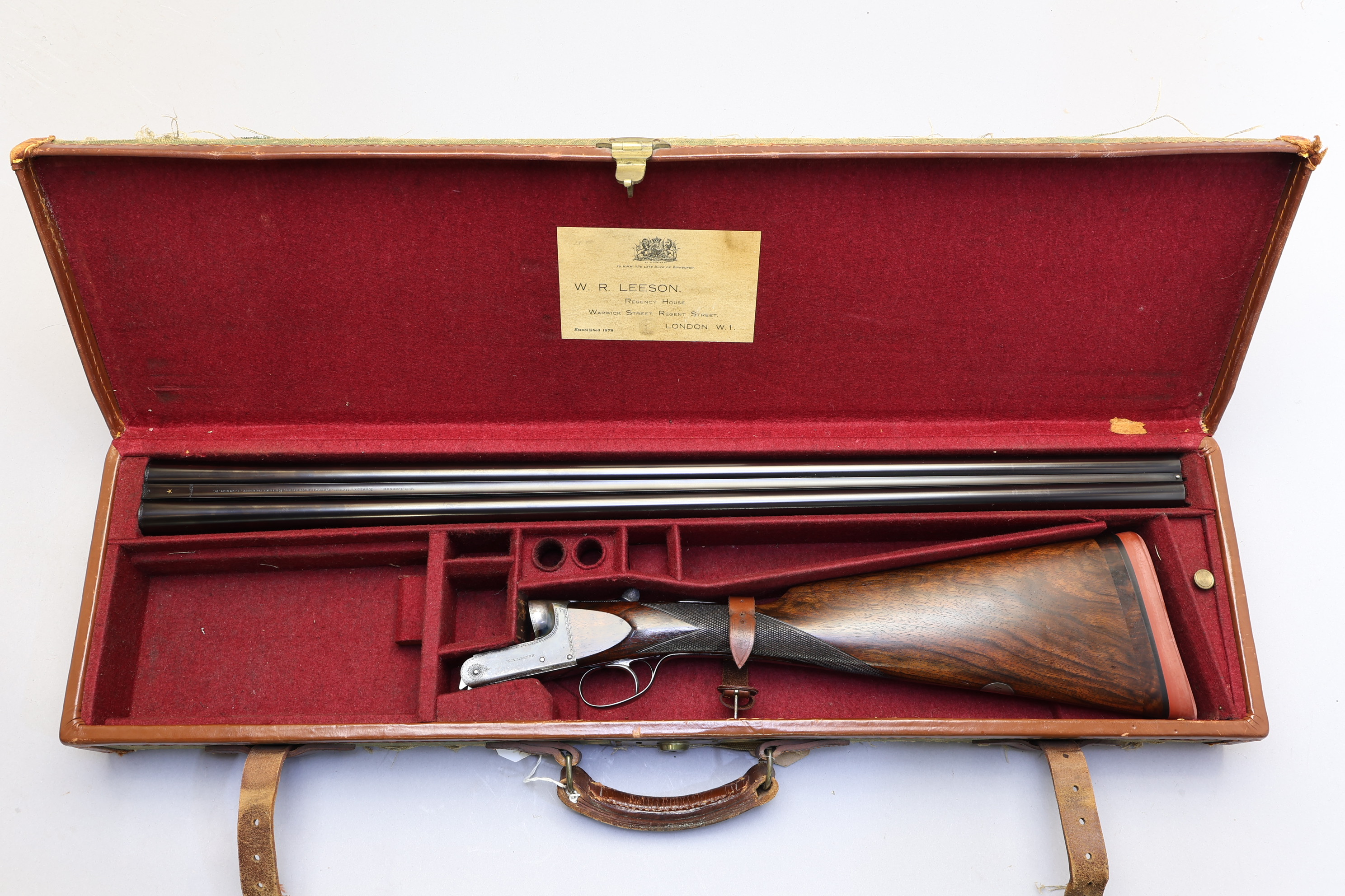 W.R. Leeson Boxlock Side by Side, 12 Ga, 30" Barrels-img-10