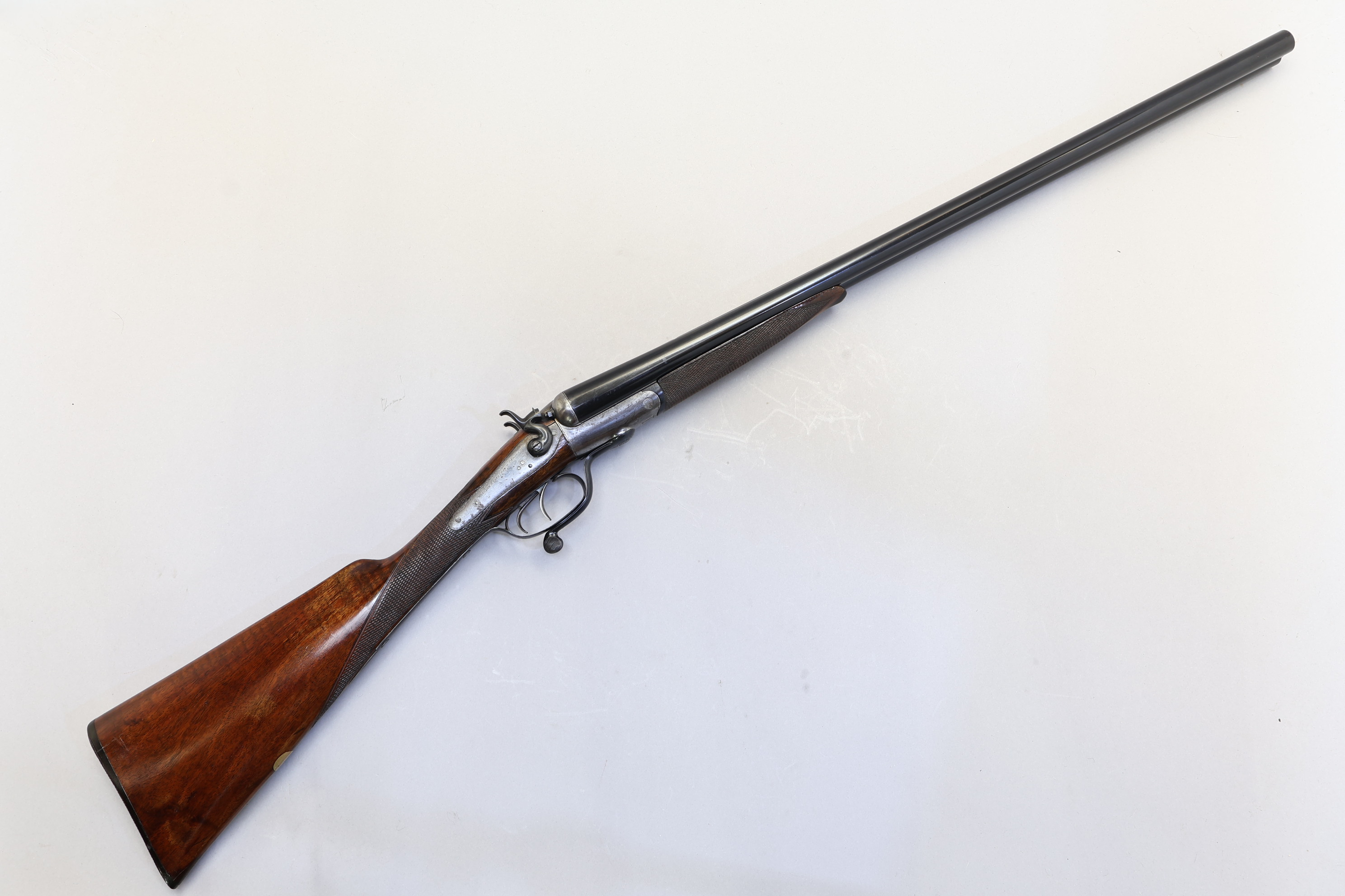 William Evans (from Purdeys), Antique Hammergun, 12 Ga, 27.5" Barrels -img-1