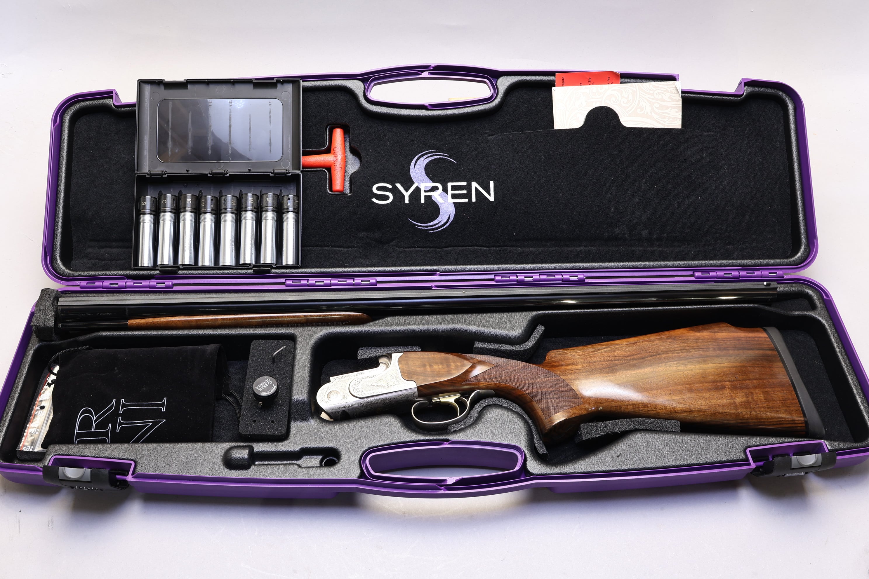 Ladies Caesar Guerini Tempio Syren, Monte Carlo Stock 12 Gauge 30" Barrels-img-8