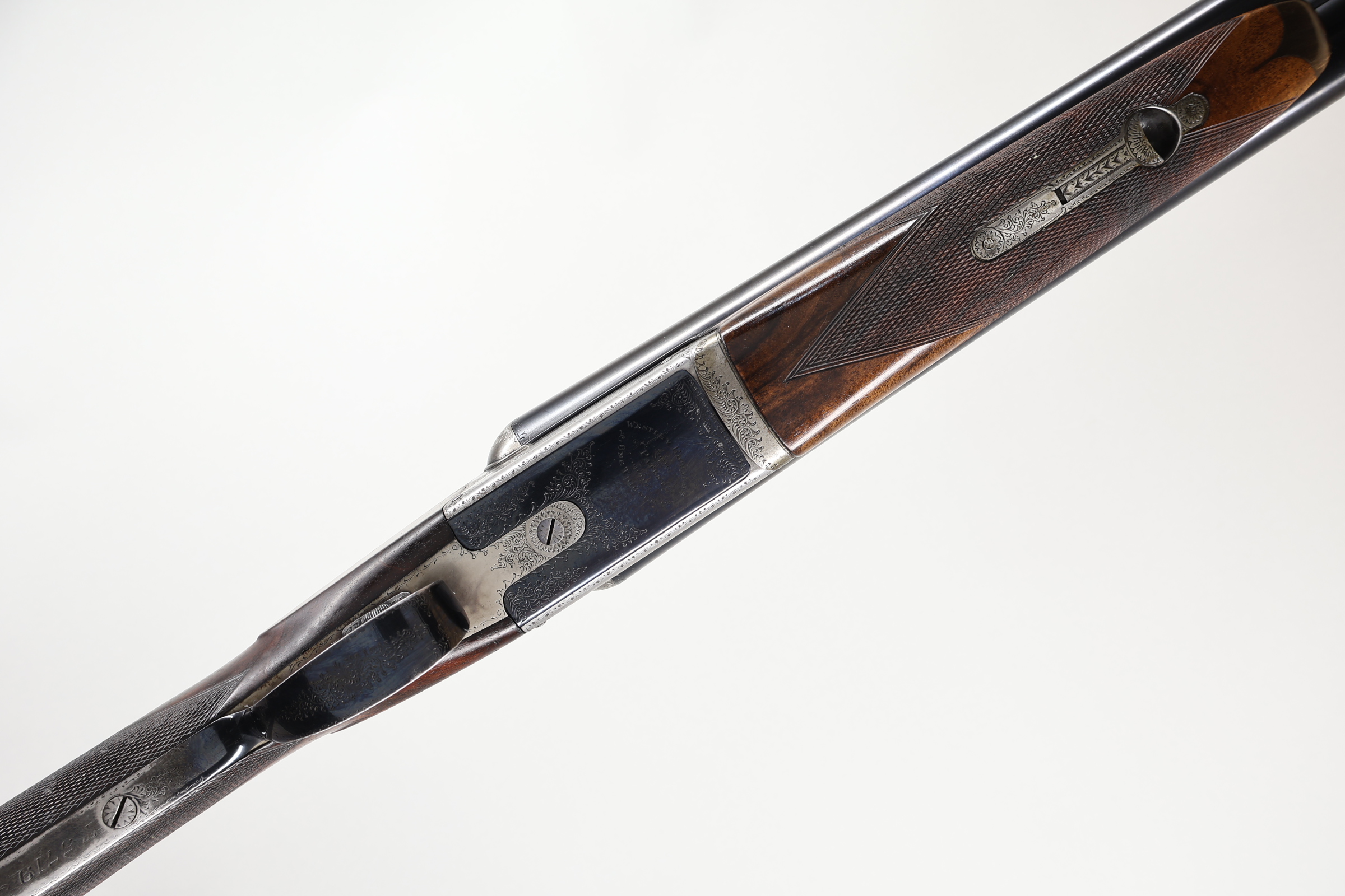 Westley Richards 12 Ga 2 1/2" chamber Boxlock, 30" barrels-img-4