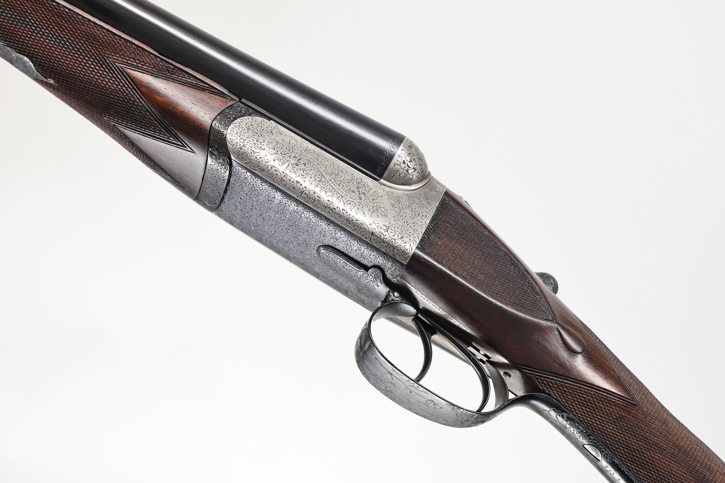 Composed Pair Westley Richards 12 Ga Boxlock Ejector 28" Barrels-img-1