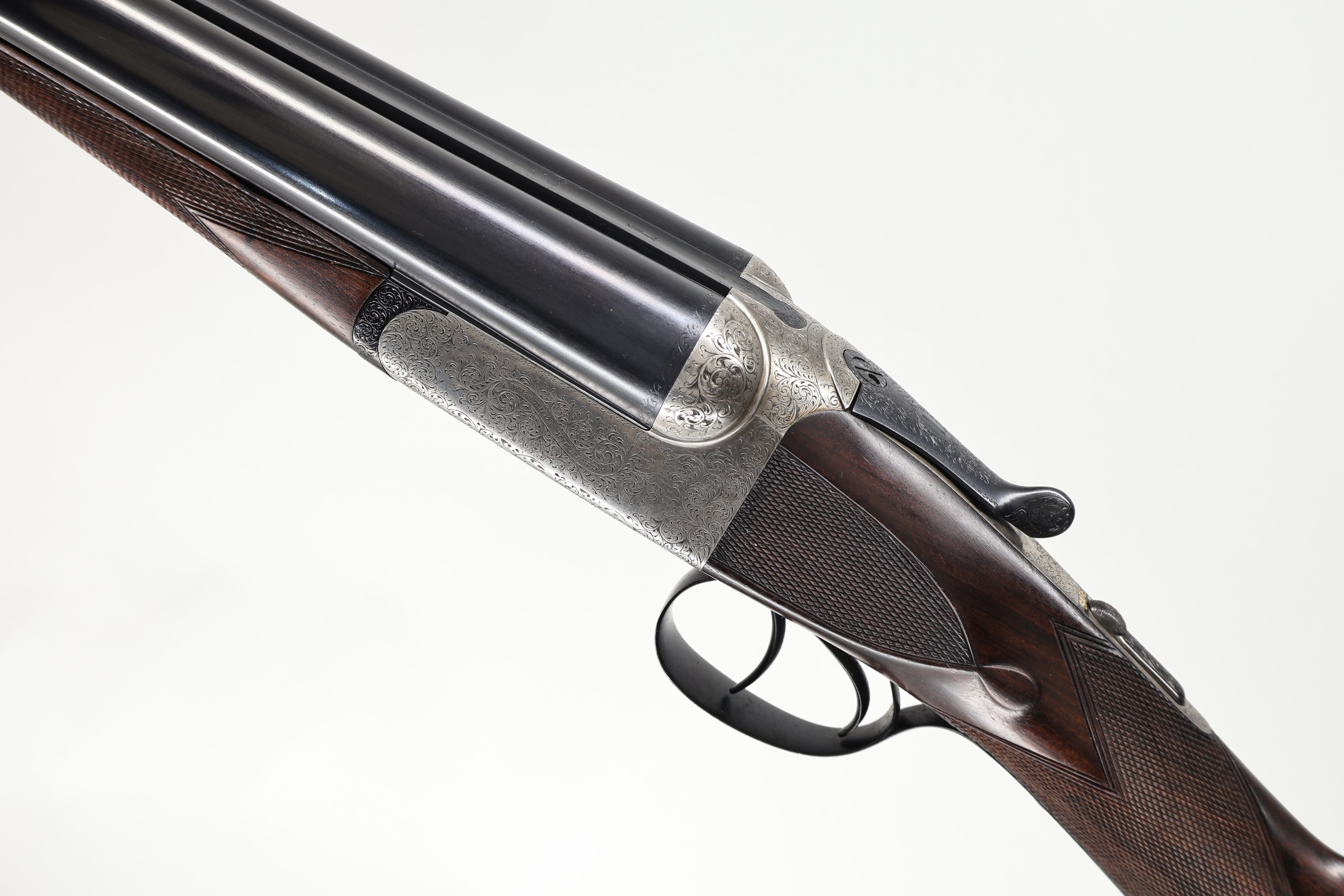 Composed Pair Westley Richards 12 Ga Boxlock Ejector 28" Barrels-img-4