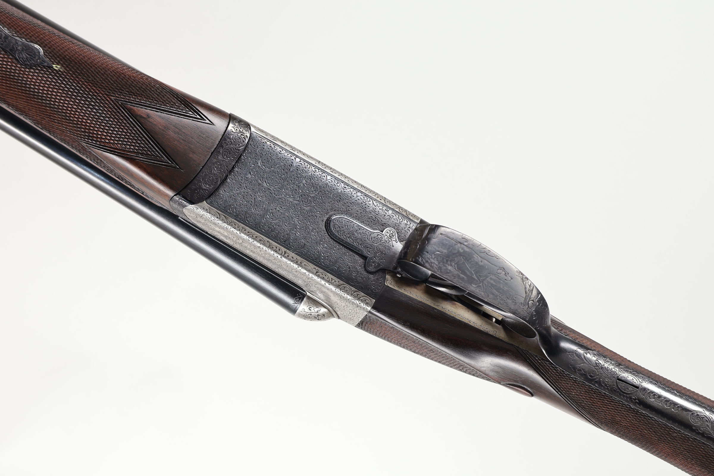 Composed Pair Westley Richards 12 Ga Boxlock Ejector 28" Barrels-img-5