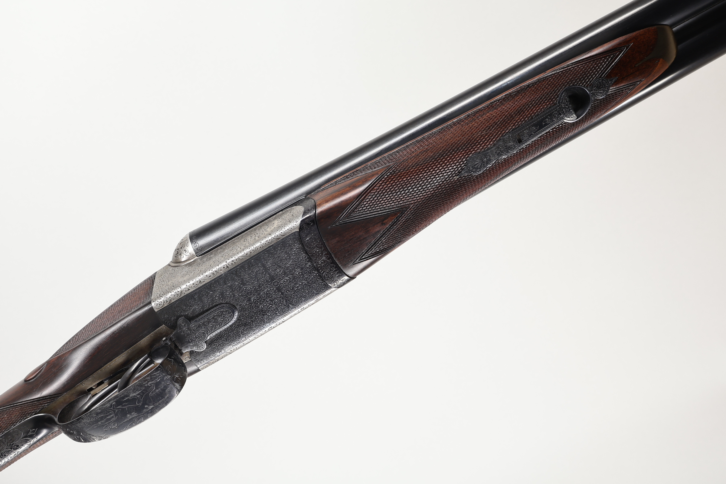 Composed Pair Westley Richards 12 Ga Boxlock Ejector 28" Barrels-img-8