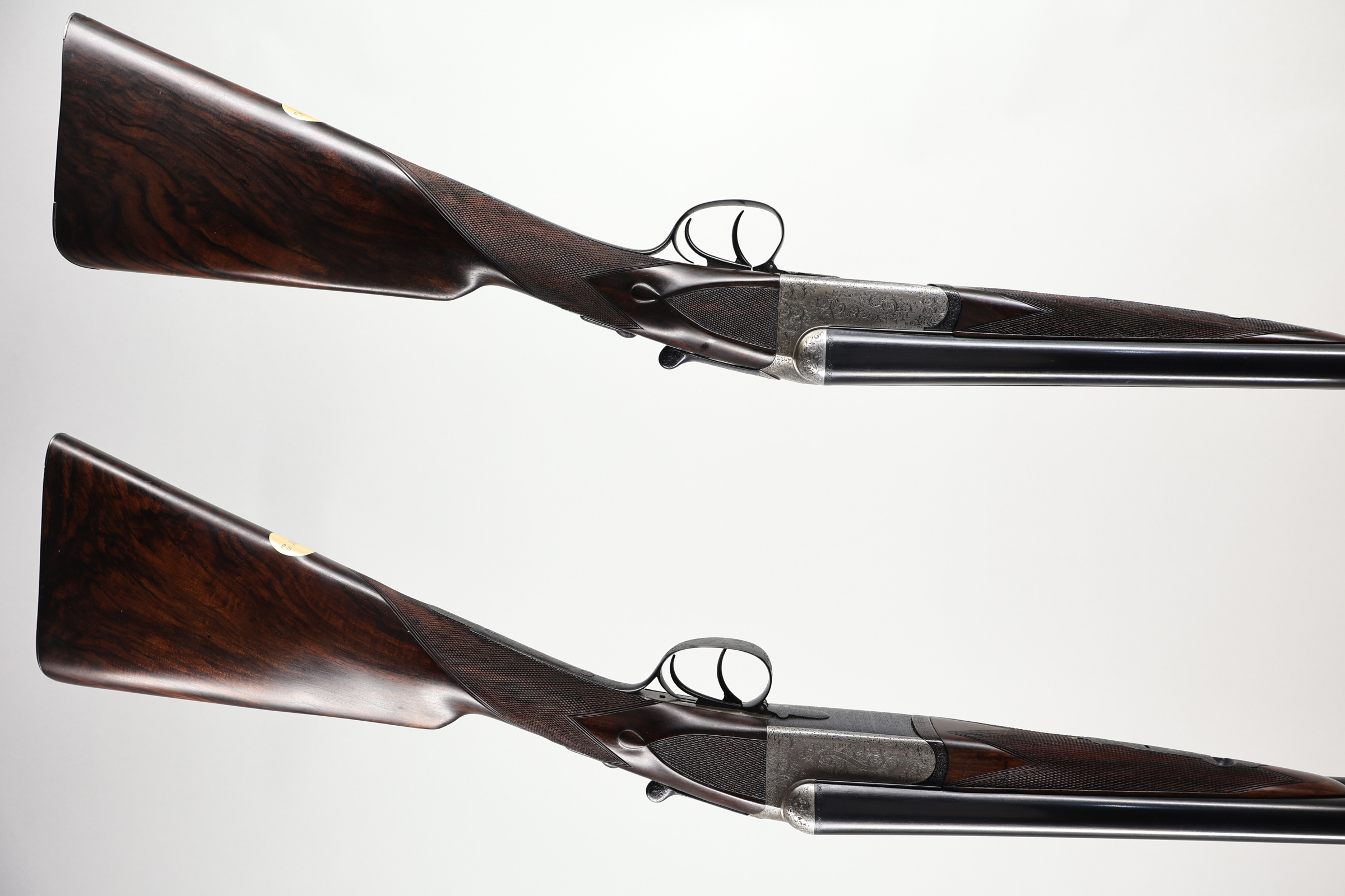 Composed Pair Westley Richards 12 Ga Boxlock Ejector 28" Barrels-img-18