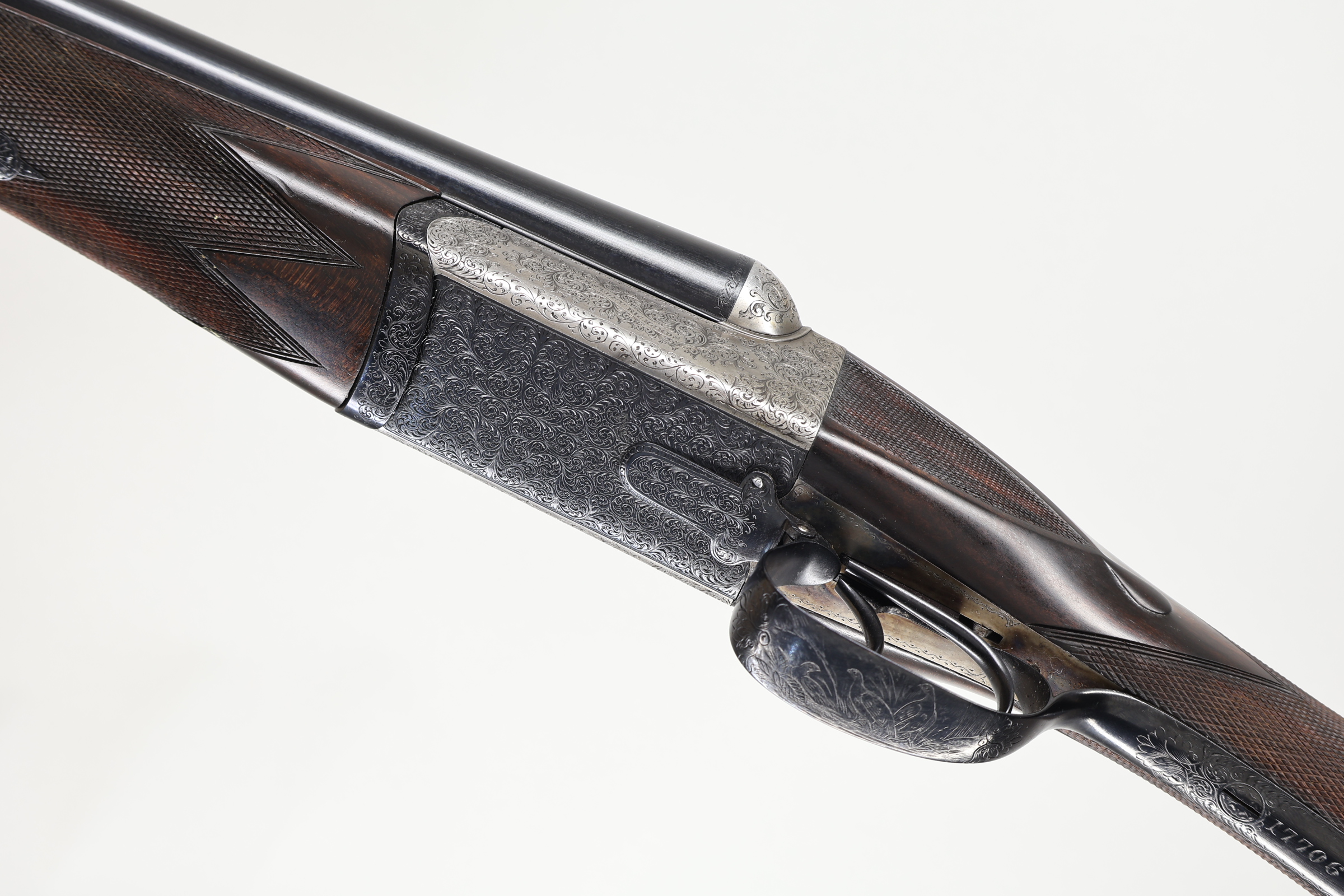 Composed Pair Westley Richards 12 Ga Boxlock Ejector 28" Barrels-img-23