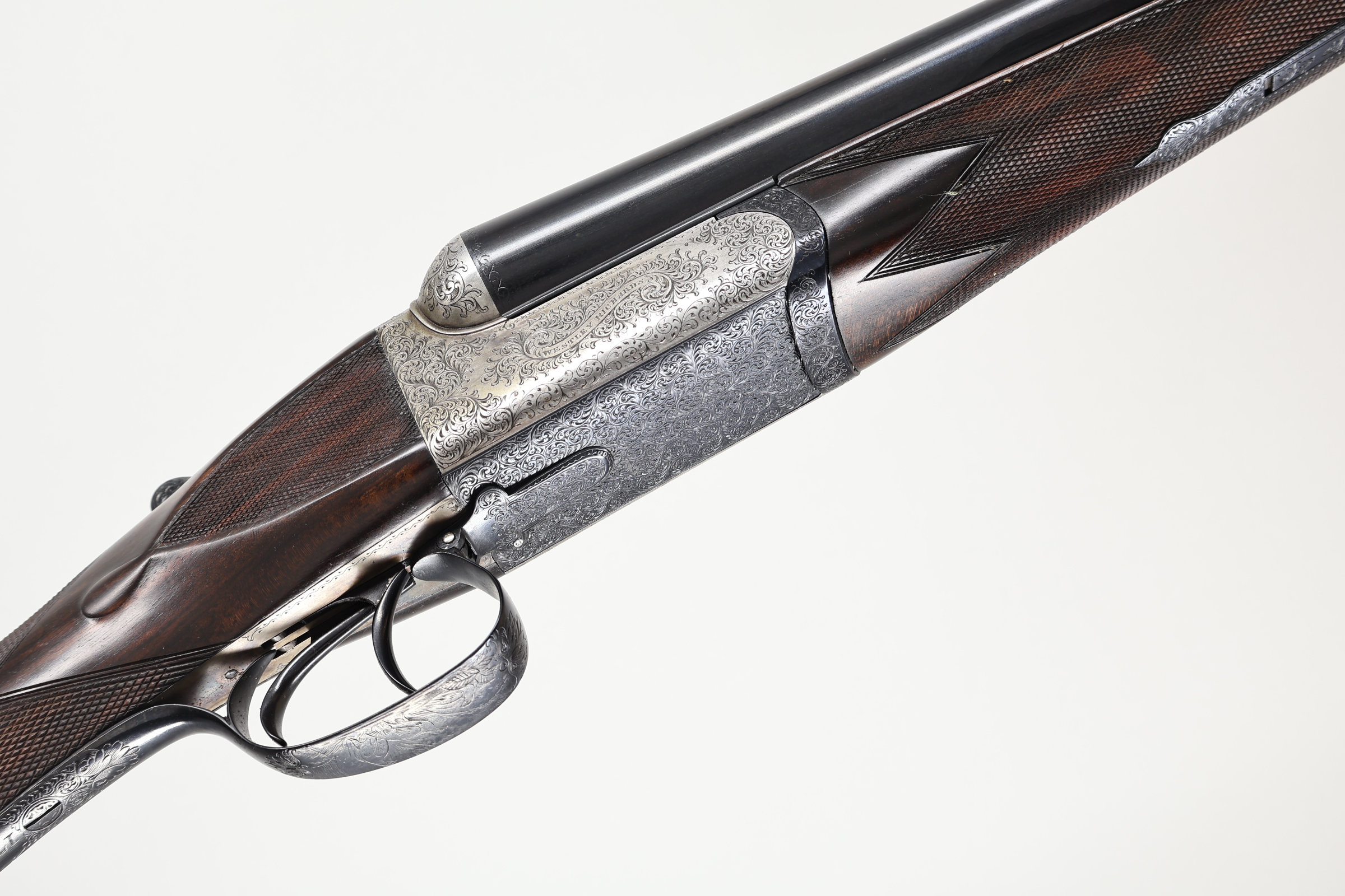 Composed Pair Westley Richards 12 Ga Boxlock Ejector 28" Barrels-img-25