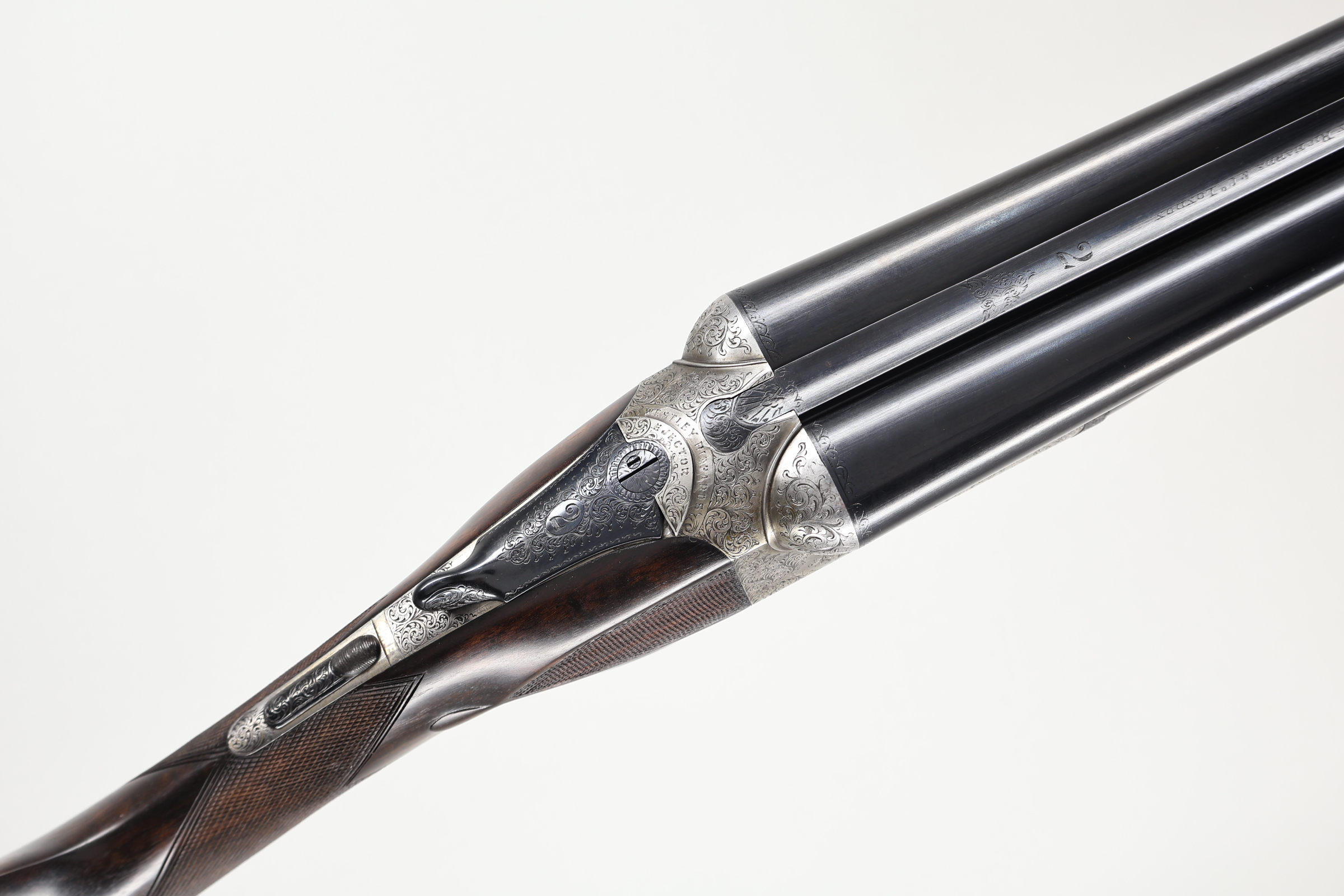 Composed Pair Westley Richards 12 Ga Boxlock Ejector 28" Barrels-img-26