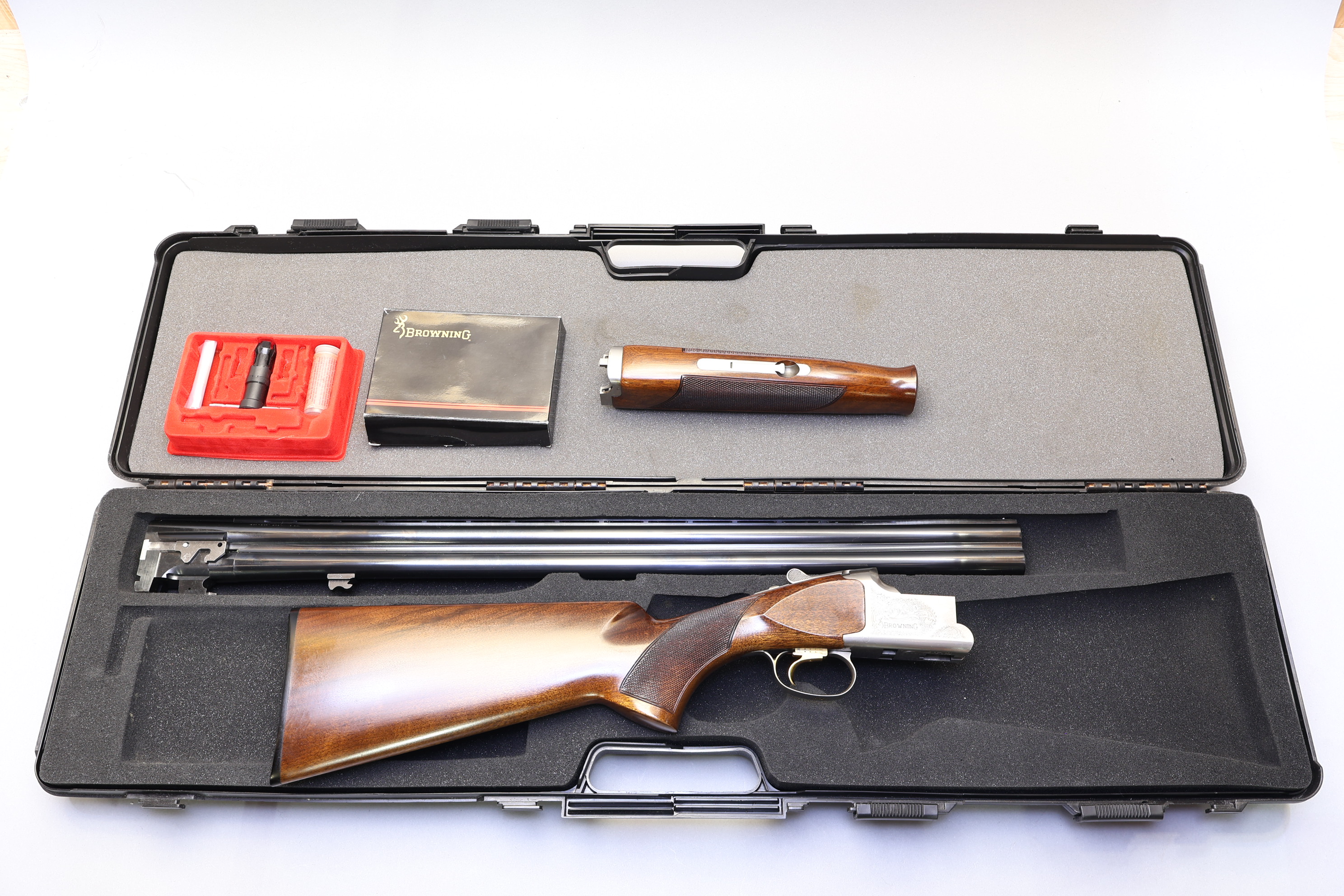Browning 425 Grade 1, 12 Ga Barrels newly re-blued-img-1
